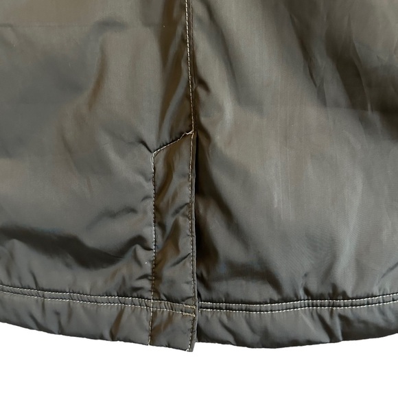 Athleta Moto Primaloft Insulated Coat/Jacket Olive Green - Picture 13 of 16